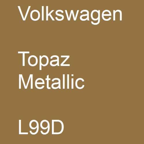 Volkswagen, Topaz Metallic, L99D.